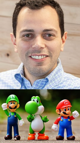 Carlos Ambisambra and Super Mario Bros